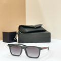 Prada VPS Fashion Black Lens Sunglasses for Men & Women