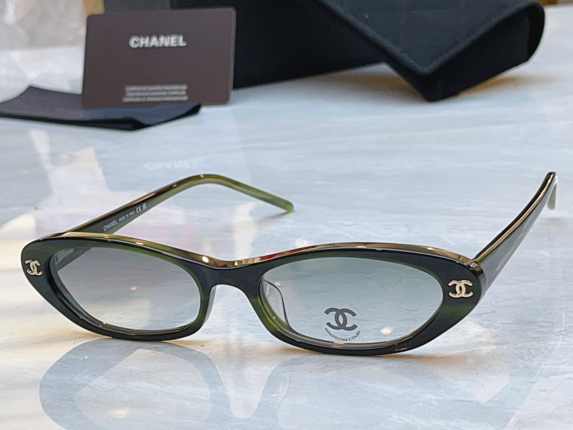 Chanel CH3025 Fashion Gray Lens Sunglasses for Men & Women