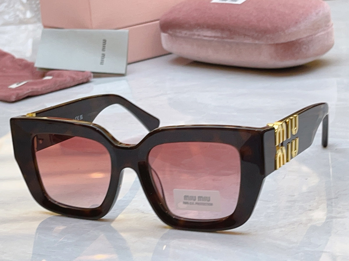 Miu Miu B05-F Fashion Black Lens Sunglasses for Men & Women - detail image 3