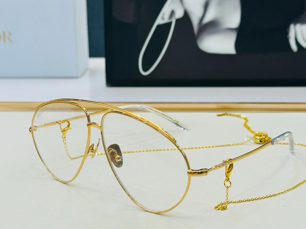 Gucci GG1654S Fashion Gold Lens Sunglasses for Men & Women - detail image 7
