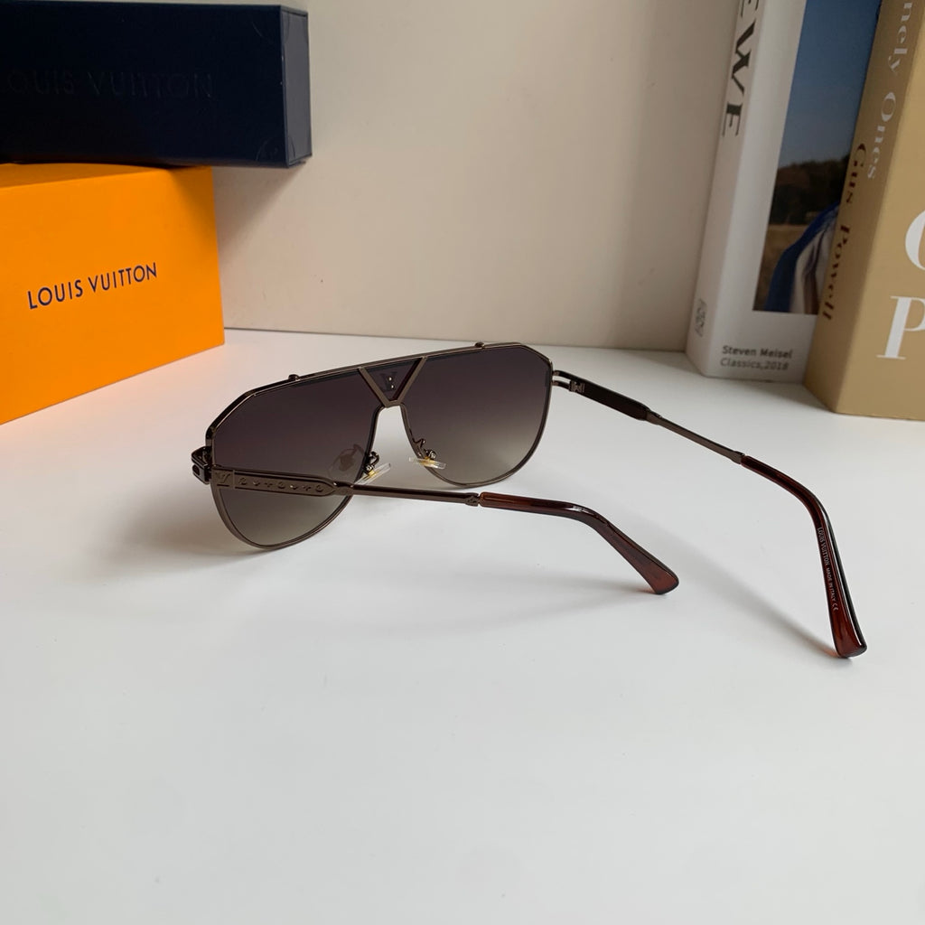 Louis Vuitton Metal Square Silver Lens Sunglasses for Men & Women - 414878 - detail image 6