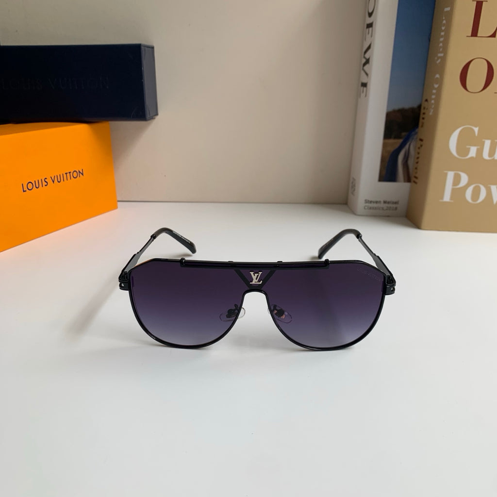 Louis Vuitton Metal Square Silver Lens Sunglasses for Men & Women - 414880 - detail image 3