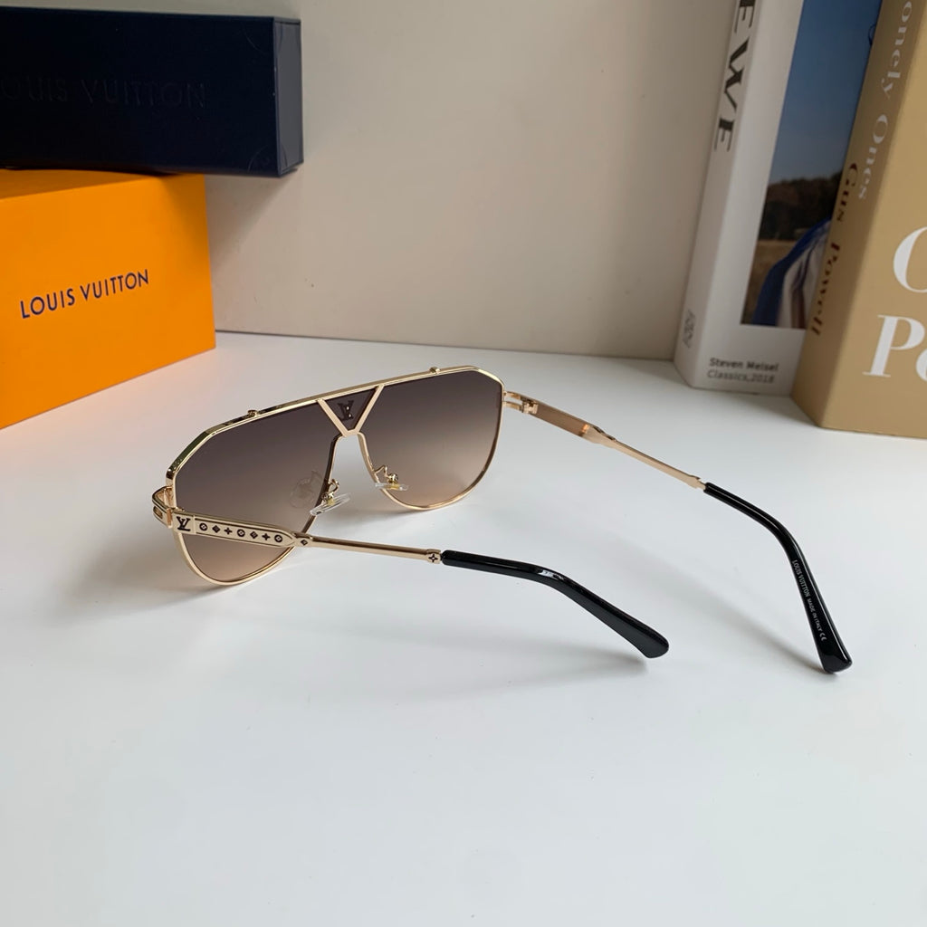 Louis Vuitton Metal Square Silver Lens Sunglasses for Men & Women - 414881 - detail image 8