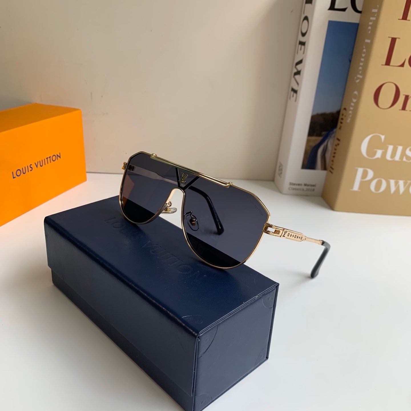 Louis Vuitton Metal Square Silver Lens Sunglasses for Men & Women - 414882 - detail image 5