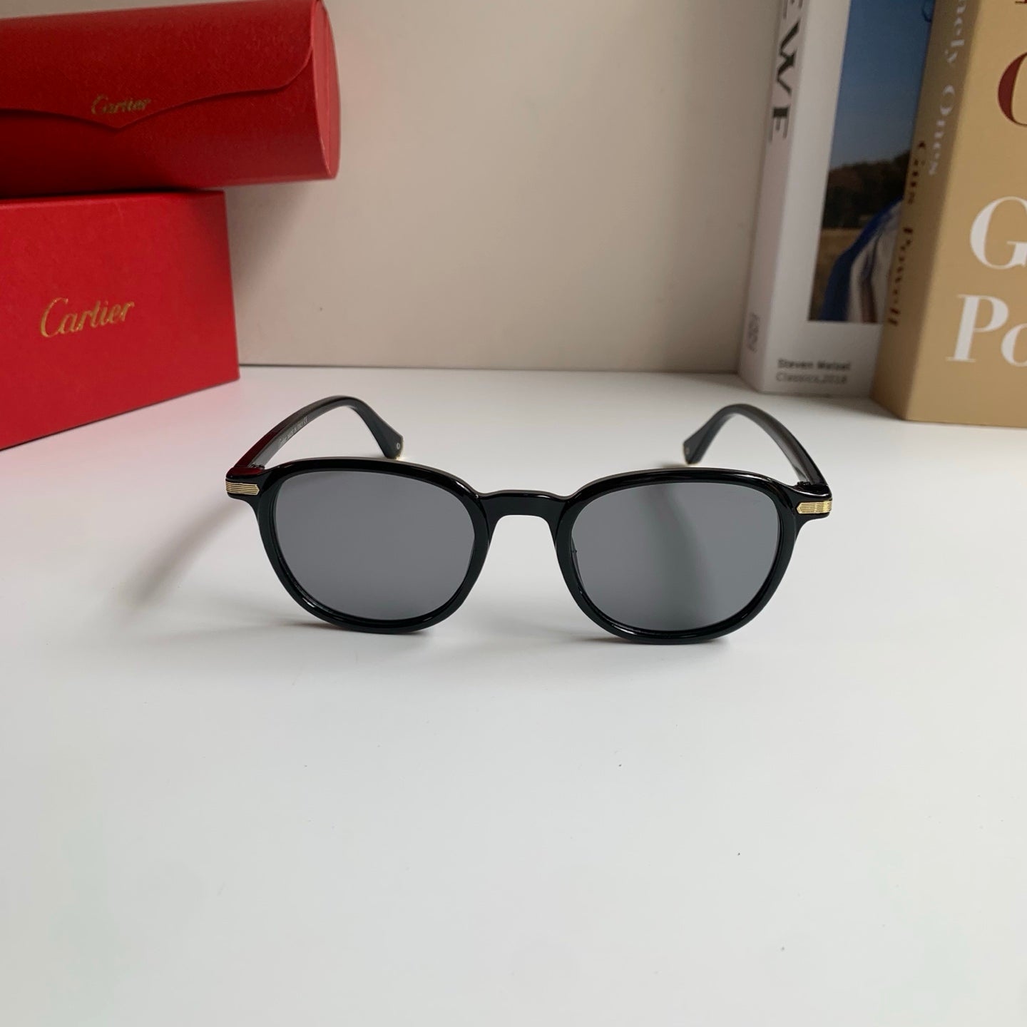 Cartier Square Silver Lens Sunglasses for Men & Women - 415820 - detail image 3