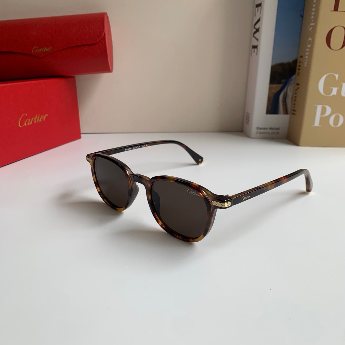 Cartier Square Silver Lens Sunglasses for Men & Women - 415822 - detail image 2
