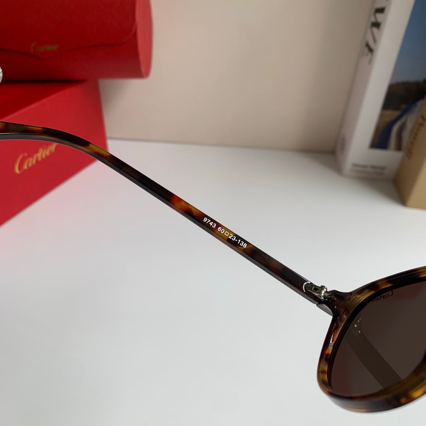 Cartier Square Silver Lens Sunglasses for Men & Women - 415822 - detail image 7