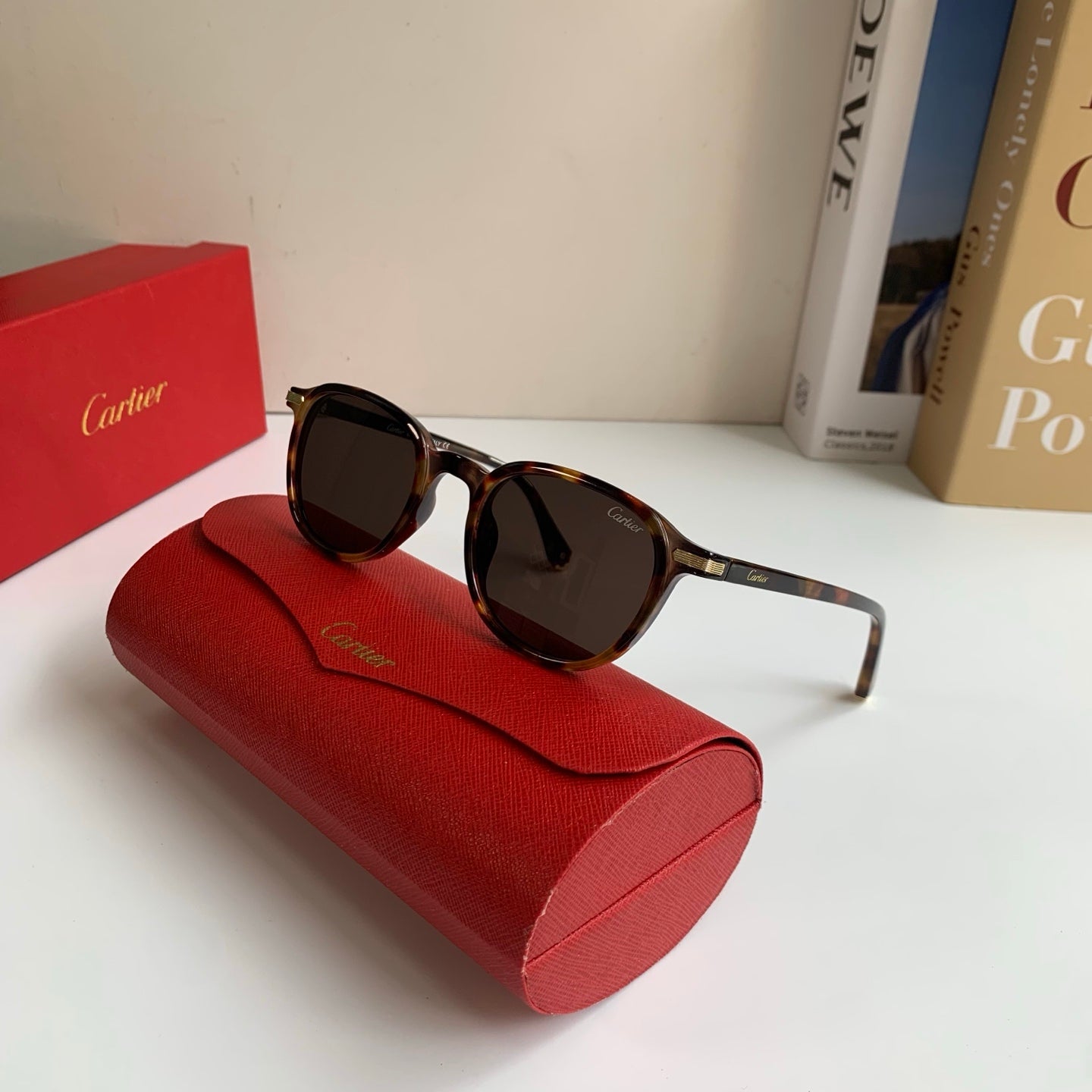 Cartier Square Silver Lens Sunglasses for Men & Women - 415822 - detail image 4