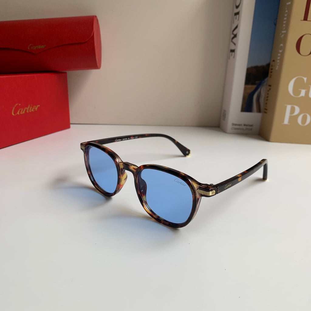 Cartier Square Blue Lens Sunglasses for Men & Women - 415823 - detail image 2