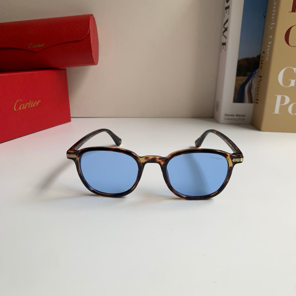 Cartier Square Blue Lens Sunglasses for Men & Women - 415823 - detail image 3