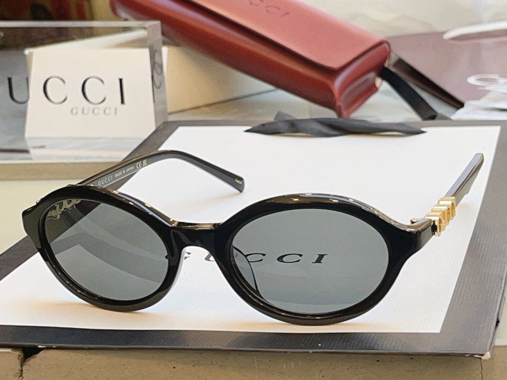 Gucci GG2153S Fashion Gold Lens Sunglasses for Men & Women - detail image 4
