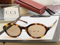 Gucci GG2153S Fashion Gold Lens Sunglasses for Men & Women