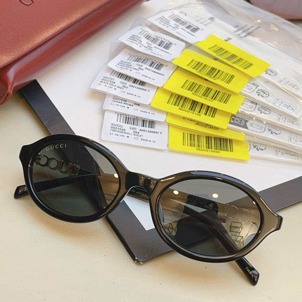 Gucci GG2153S Fashion Black Lens Sunglasses for Men & Women - 431487 - detail image 4