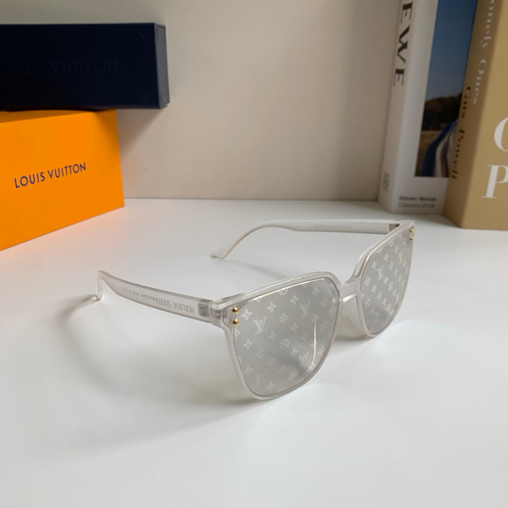 Louis Vuitton Square Silver Lens Sunglasses for Men & Women - 431231