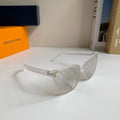 Louis Vuitton Square Silver Lens Sunglasses for Men & Women - 431231