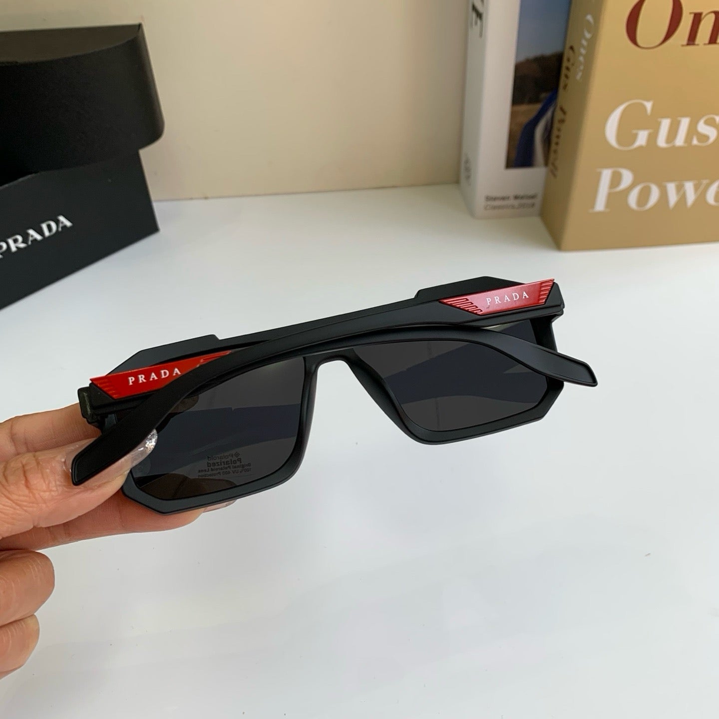 Prada Fashion Silver Lens Sunglasses for Men & Women - 449425 - detail image 7