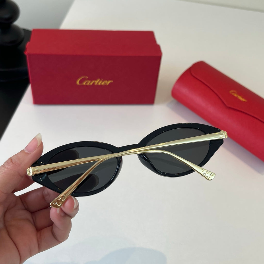 Cartier Lightweight Metal Rimless Silver Lens Sunglasses for Men & Wo - 487273 - detail image 7