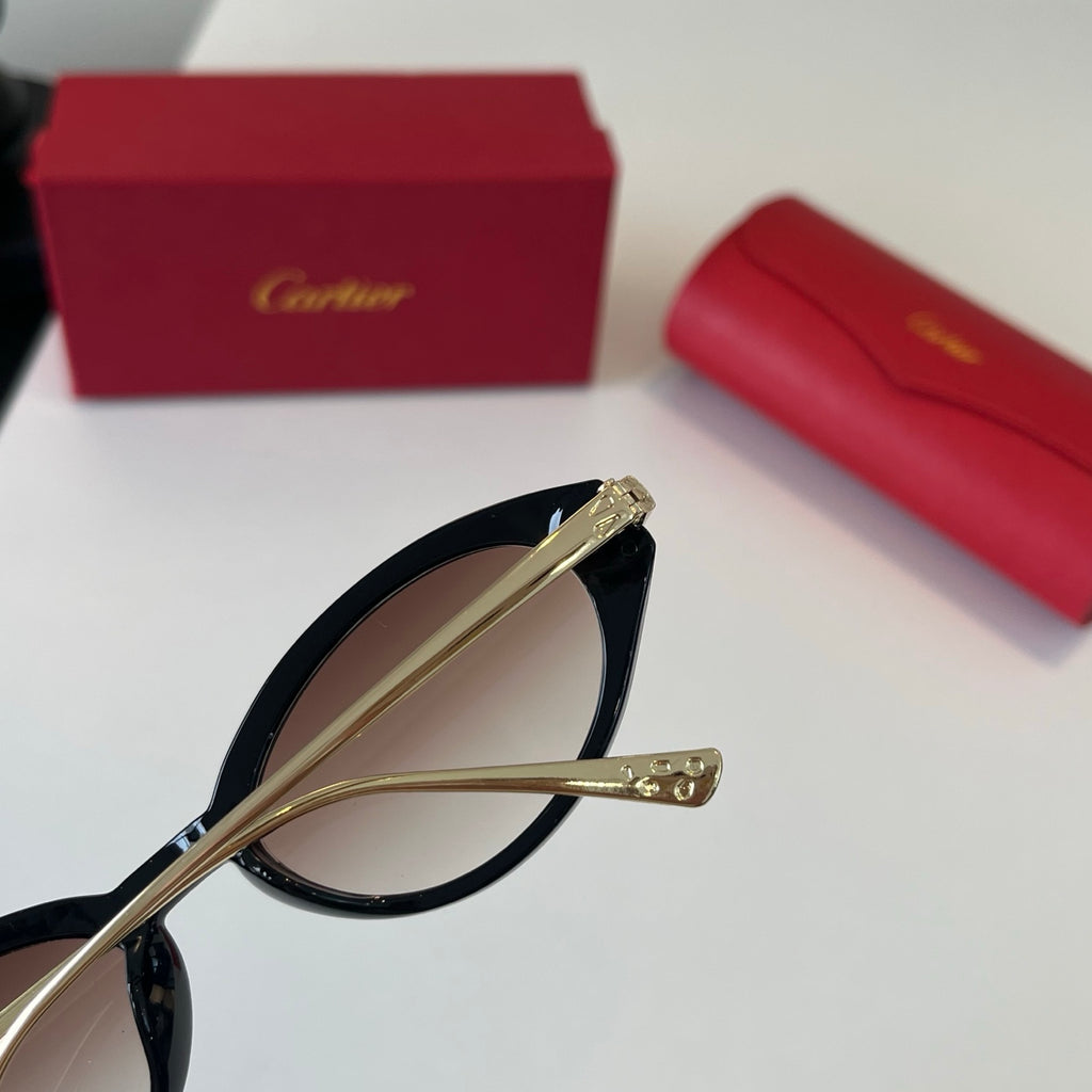 Cartier Lightweight Metal Rimless Silver Lens Sunglasses for Men & Wo - 487274 - detail image 6
