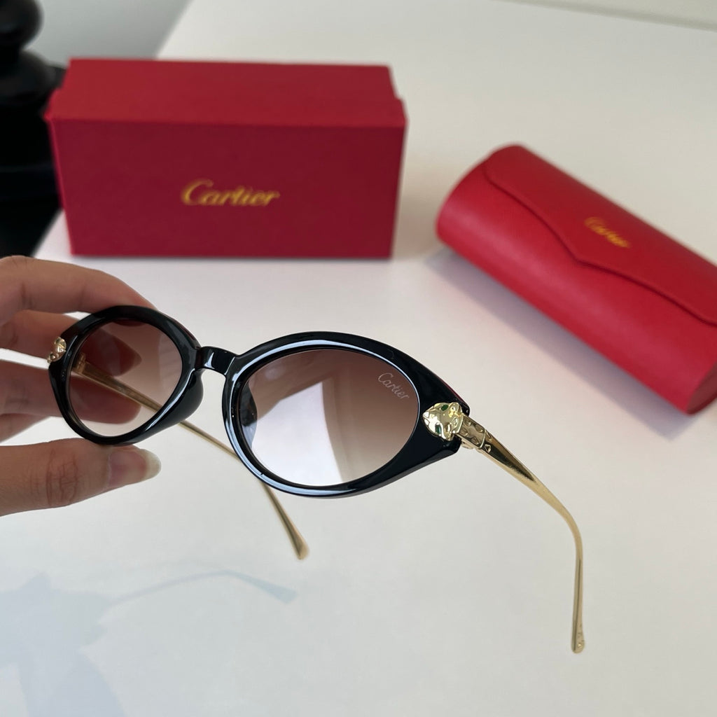 Cartier Lightweight Metal Rimless Silver Lens Sunglasses for Men & Wo - 465849 - detail image 8