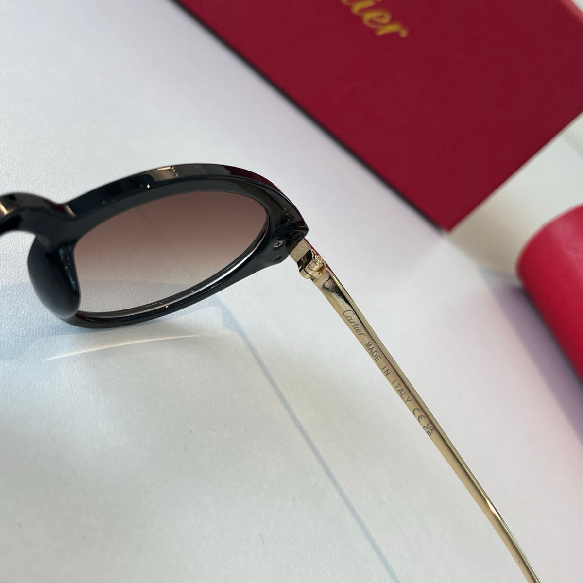 Cartier Lightweight Metal Rimless Silver Lens Sunglasses for Men & Wo - 465865 - detail image 10