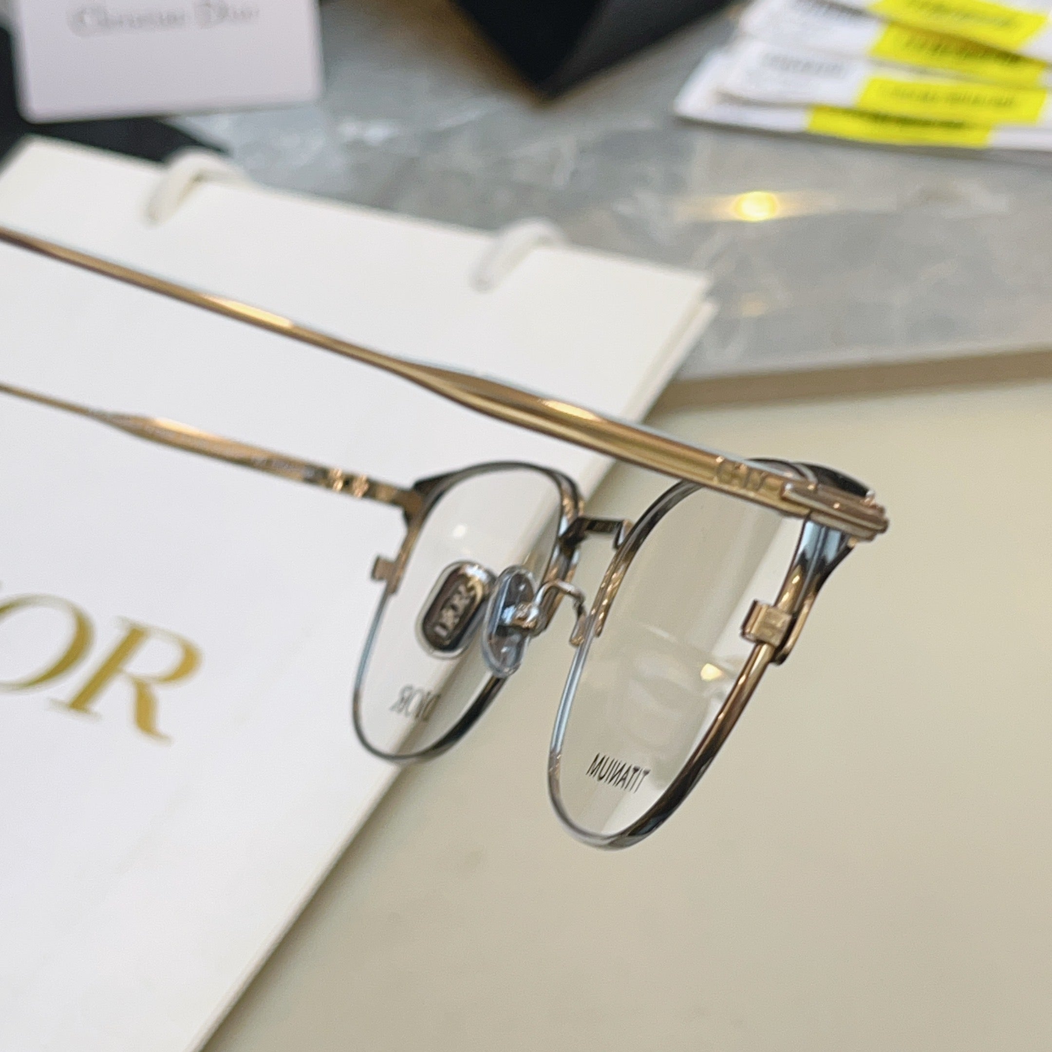 Dior DIOR Titanium Fashion Silver Lens Sunglasses for Men & Women - 465391 - detail image 6