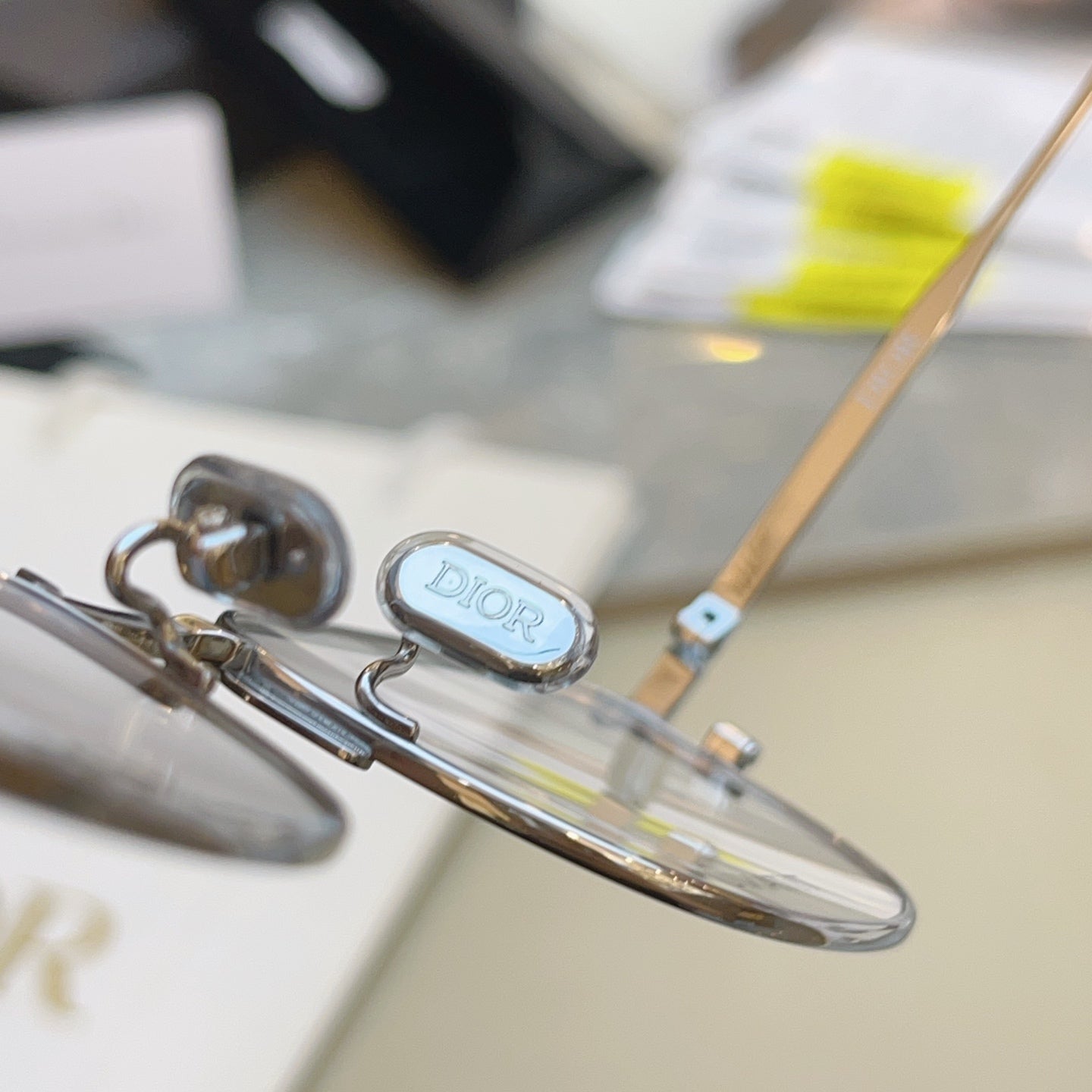 Dior DIOR Titanium Fashion Silver Lens Sunglasses for Men & Women - detail image 7