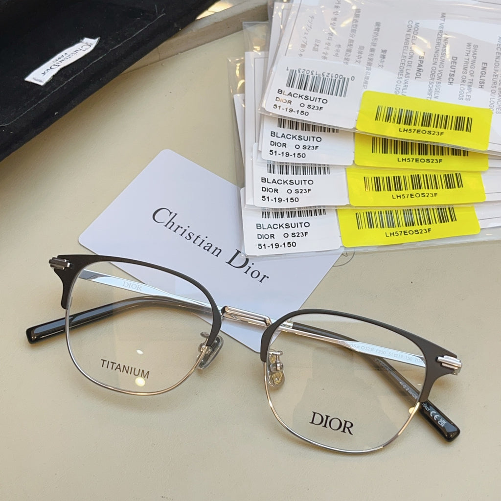 Dior DIOR Titanium Fashion Silver Lens Sunglasses for Men & Women - detail image 3