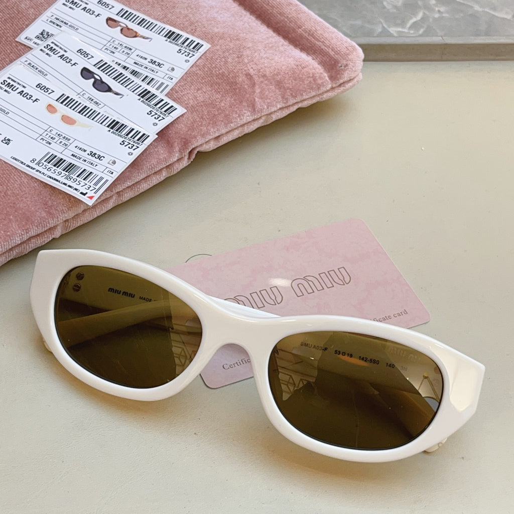 Miu Miu A03-F Fashion Brown Lens Sunglasses for Men & Women - 466082 - detail image 3