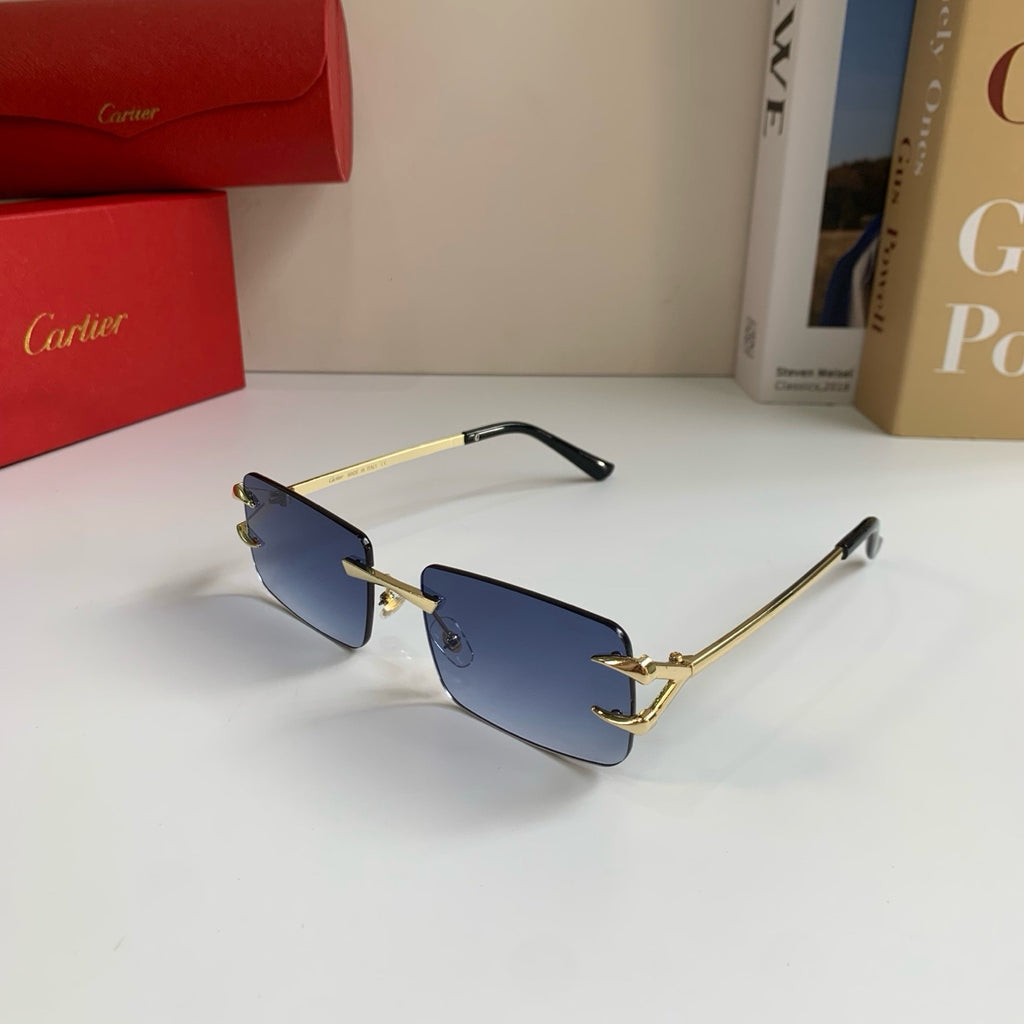 Cartier Square Silver Lens Sunglasses for Men & Women - 465832 - detail image 2