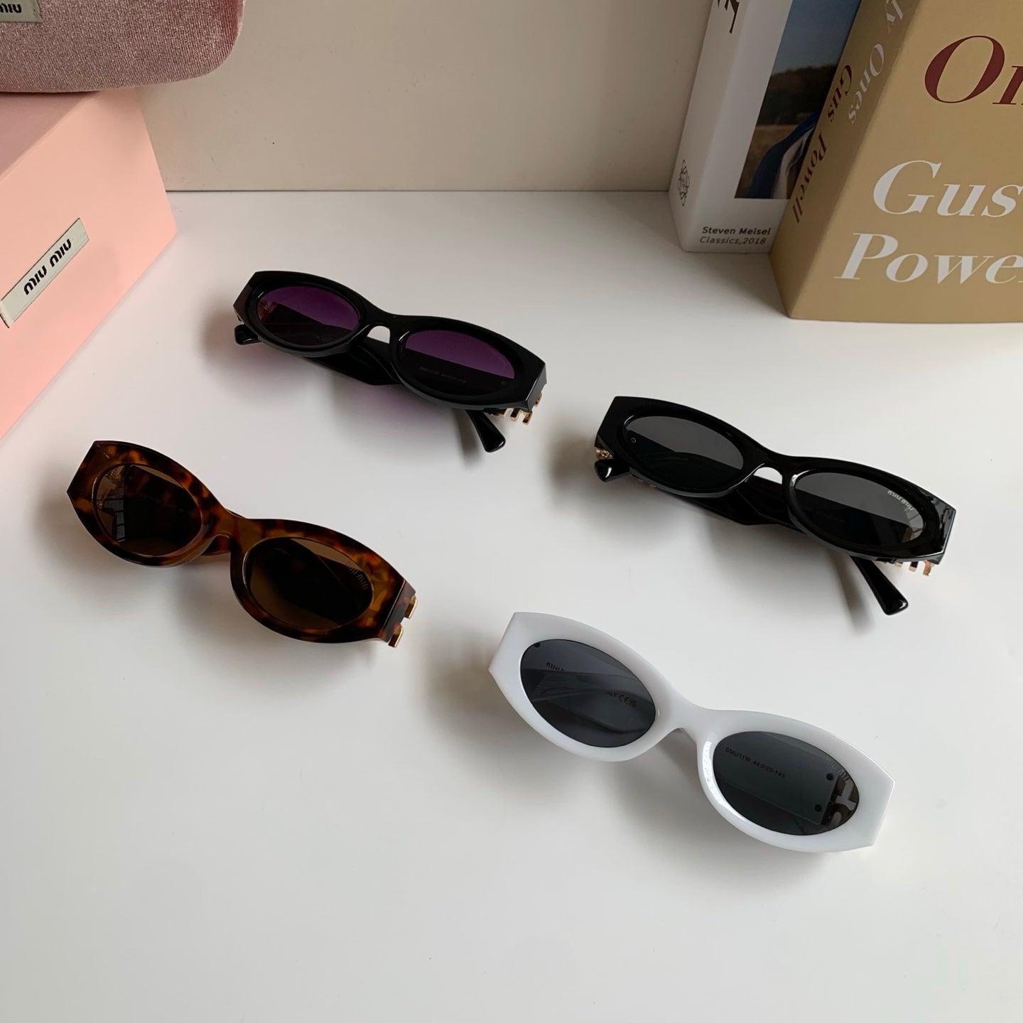 Miu Miu Fashion Silver Lens Sunglasses for Men & Women - 466087 - detail image 8