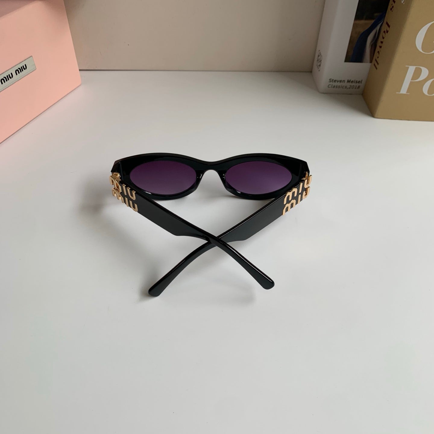 Miu Miu Fashion Silver Lens Sunglasses for Men & Women - 466086 - detail image 8