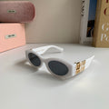 Miu Miu Fashion Silver Lens Sunglasses for Men & Women - 466087