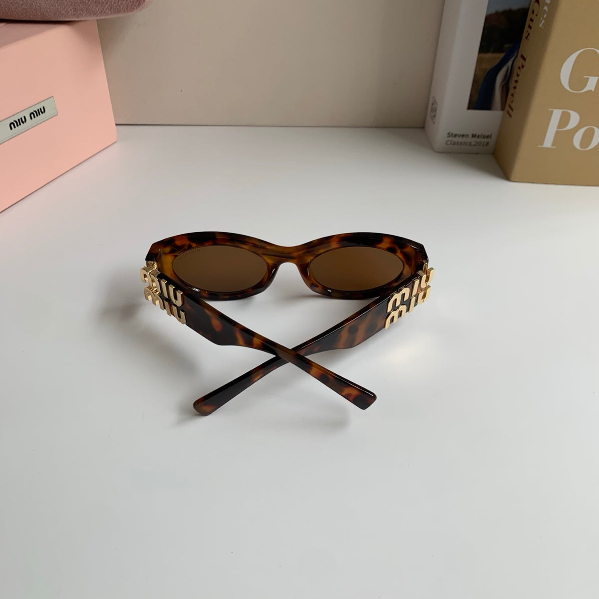 Miu Miu Fashion Brown Lens Sunglasses for Men & Women - 466089 - detail image 7