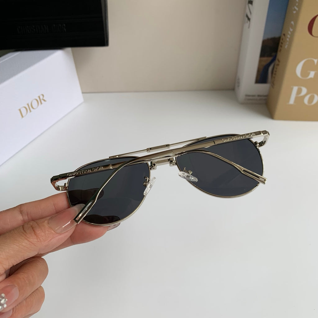 Dior Polarized Metal Fashion Silver Lens Sunglasses for Men & Women - 465410 - detail image 9