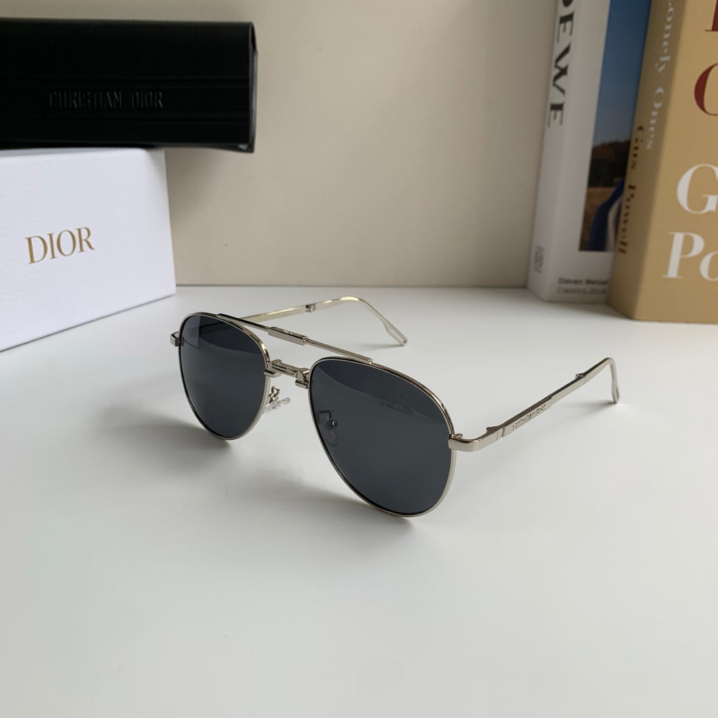 Dior Polarized Metal Fashion Silver Lens Sunglasses for Men & Women - 465410 - detail image 2