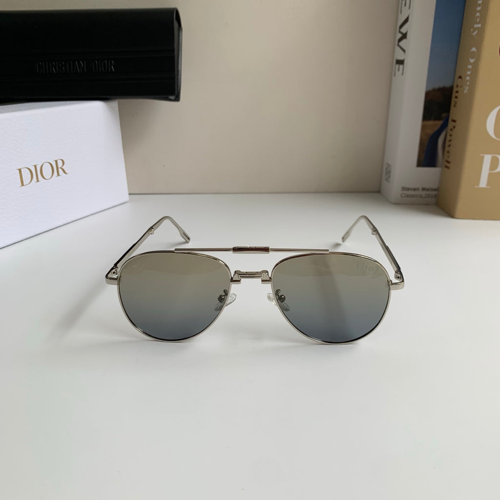 Dior Polarized Metal Fashion Silver Lens Sunglasses for Men & Women - 465411 - detail image 3