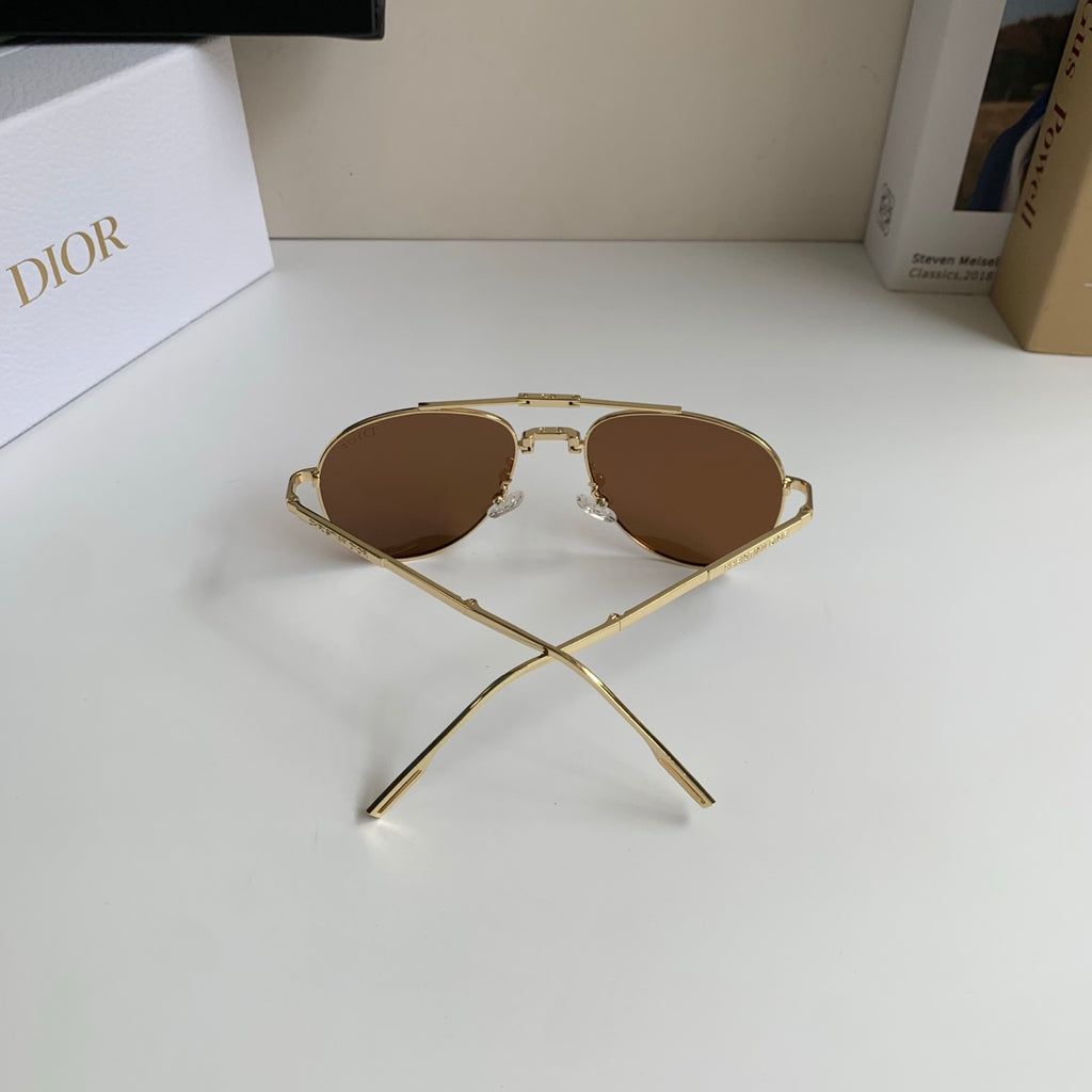 Dior Polarized Metal Fashion Silver Lens Sunglasses for Men & Women - 465412 - detail image 6