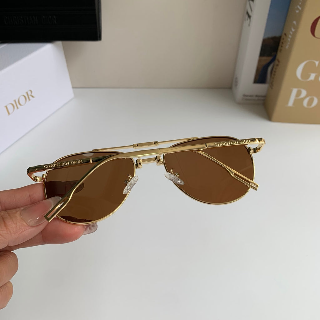 Dior Polarized Metal Fashion Silver Lens Sunglasses for Men & Women - 465412 - detail image 9