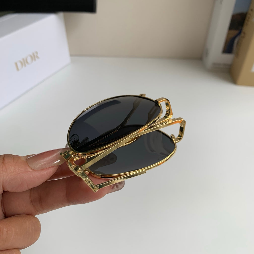 Dior Polarized Metal Fashion Silver Lens Sunglasses for Men & Women - 465413 - detail image 8