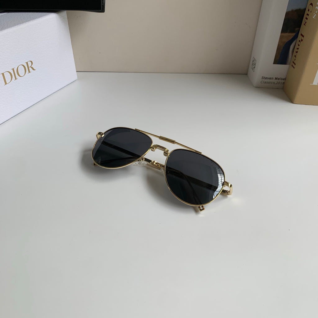 Dior Polarized Metal Fashion Silver Lens Sunglasses for Men & Women - 465413 - detail image 3