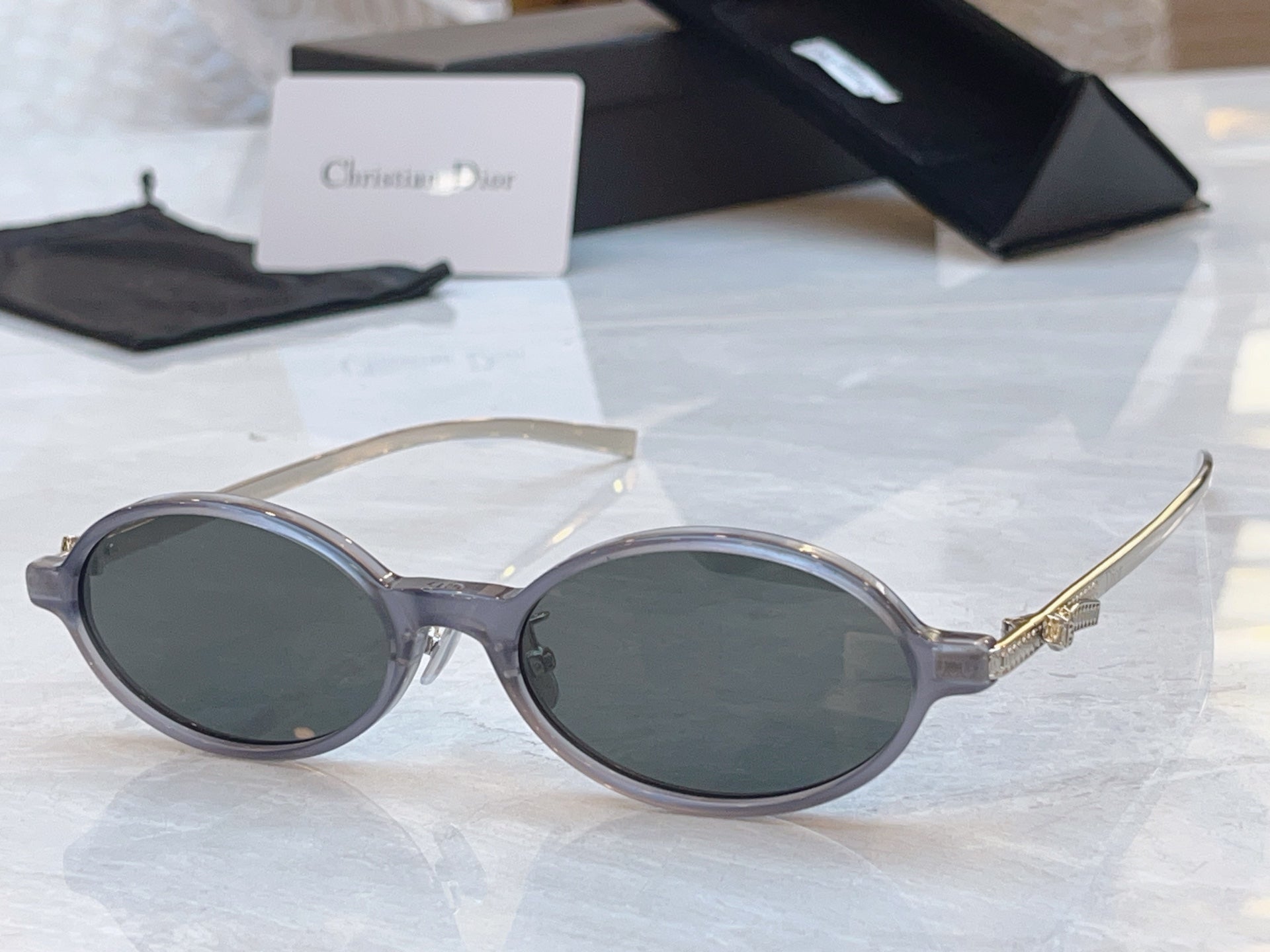 Dior DIOR Fashion Gray Lens Sunglasses for Men & Women - detail image 7