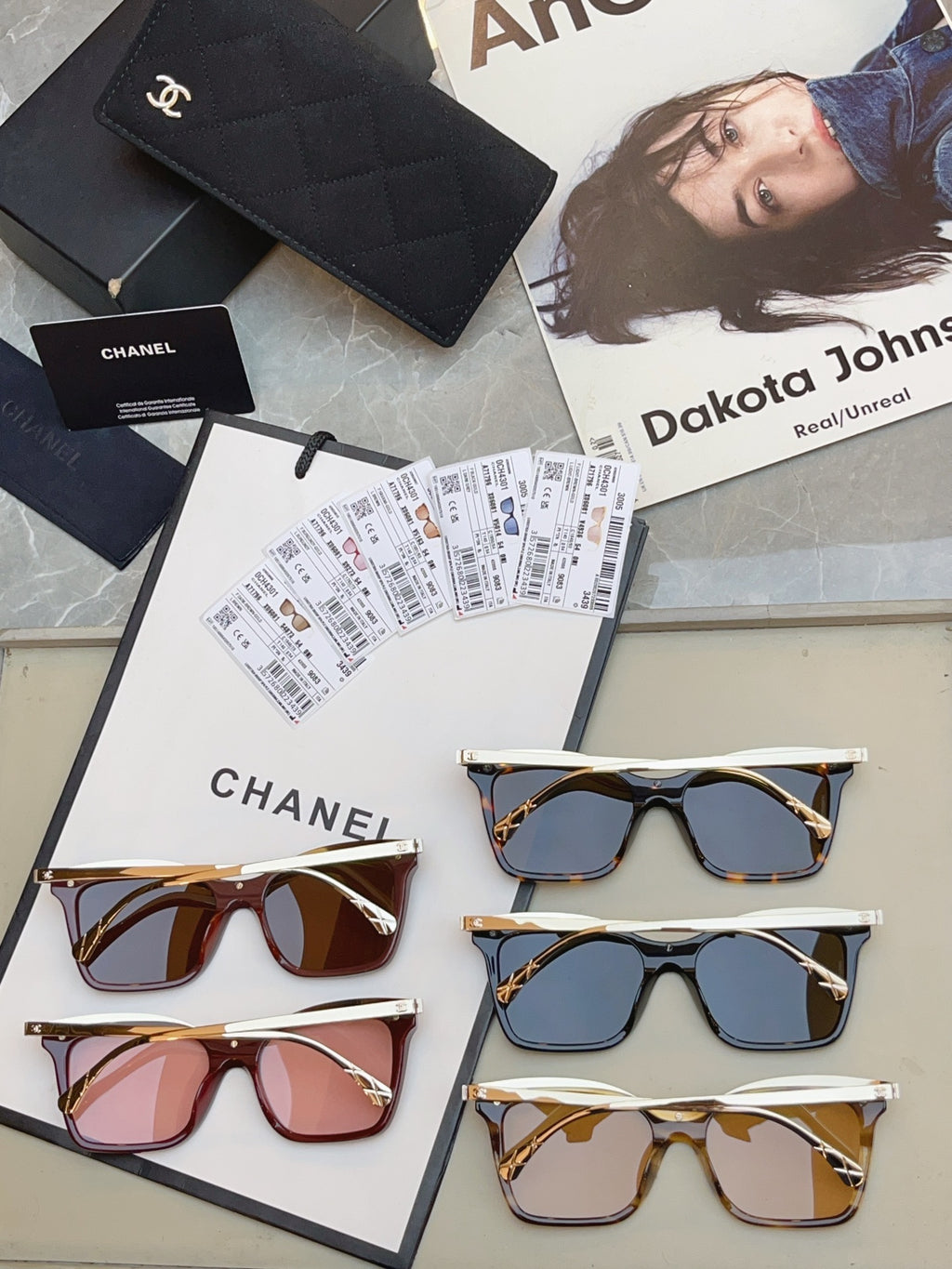 Chanel CH4301 Fashion Brown Lens Sunglasses for Men & Women - detail image 8