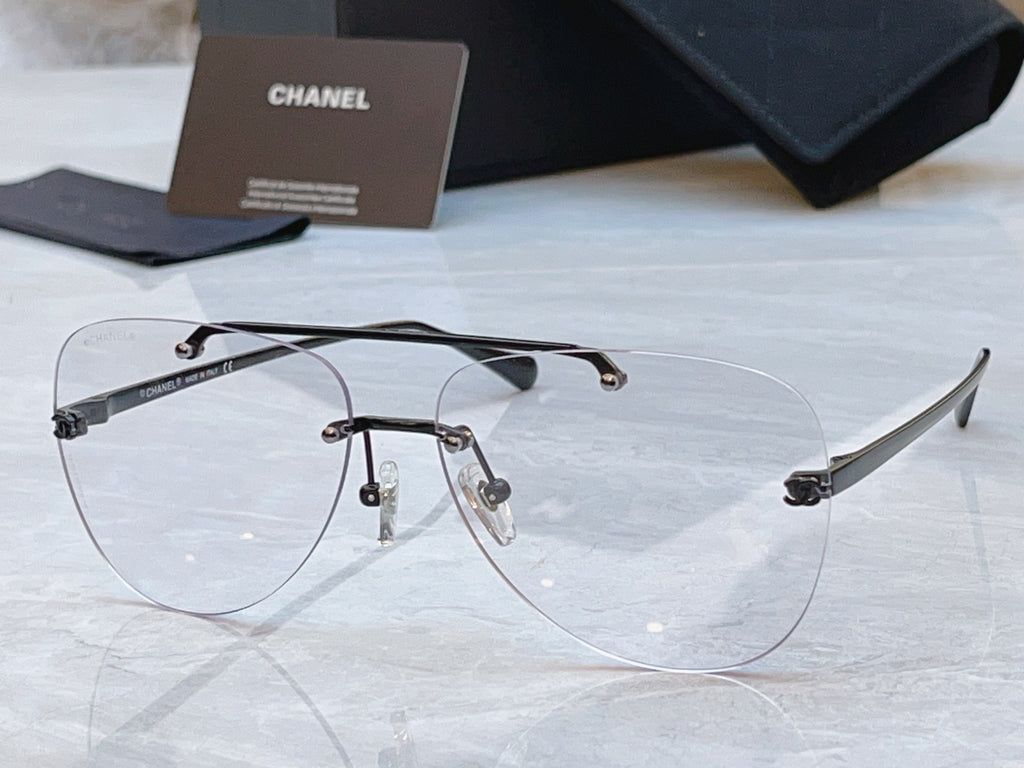 Chanel CH4285T Fashion Silver Lens Sunglasses for Men & Women - detail image 3