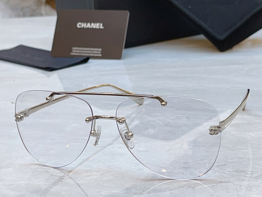 Chanel CH4285T Fashion Silver Lens Sunglasses for Men & Women