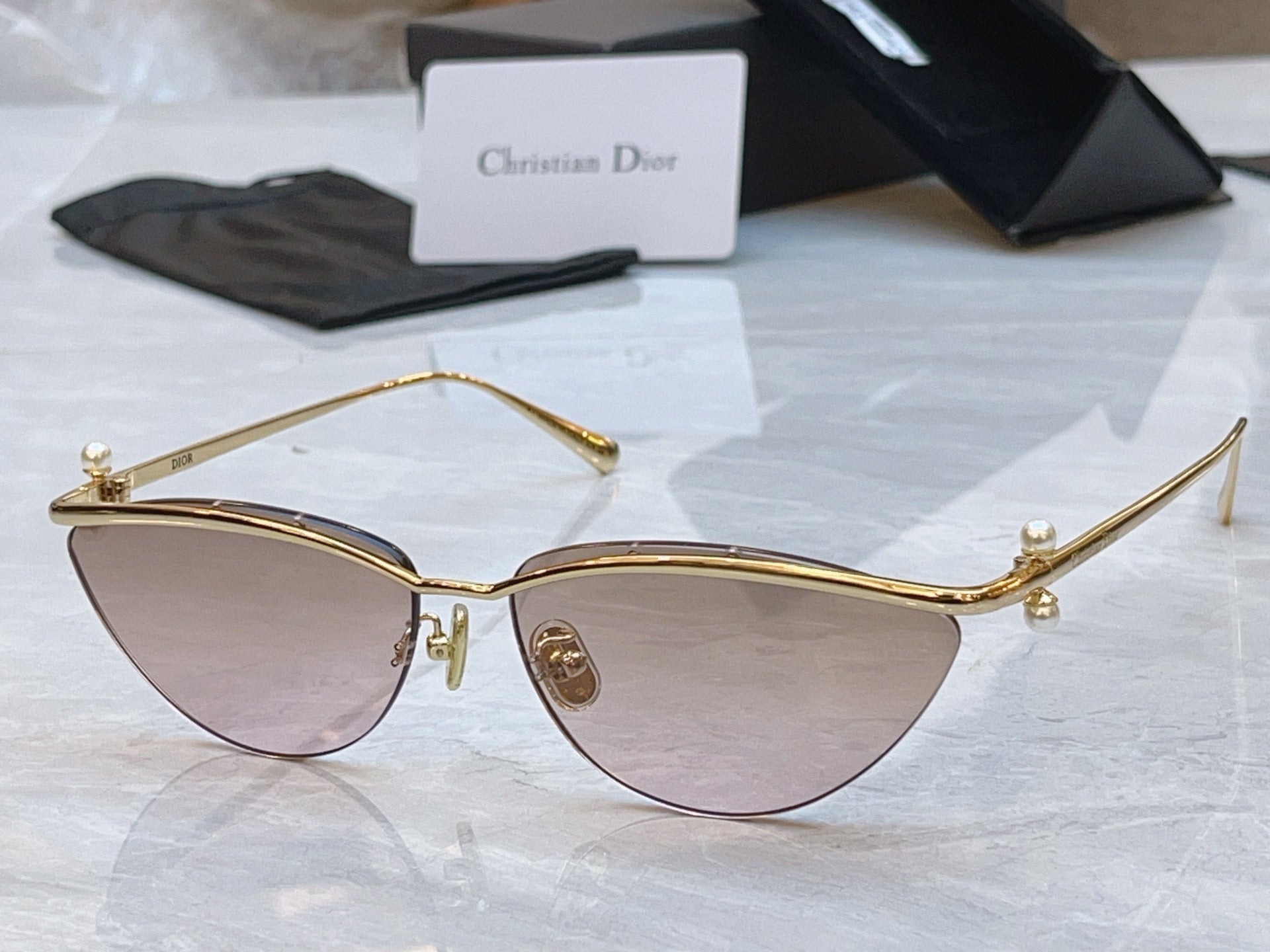 Dior DIORTRIBALES Fashion Blue Lens Sunglasses for Men & Women - detail image 4