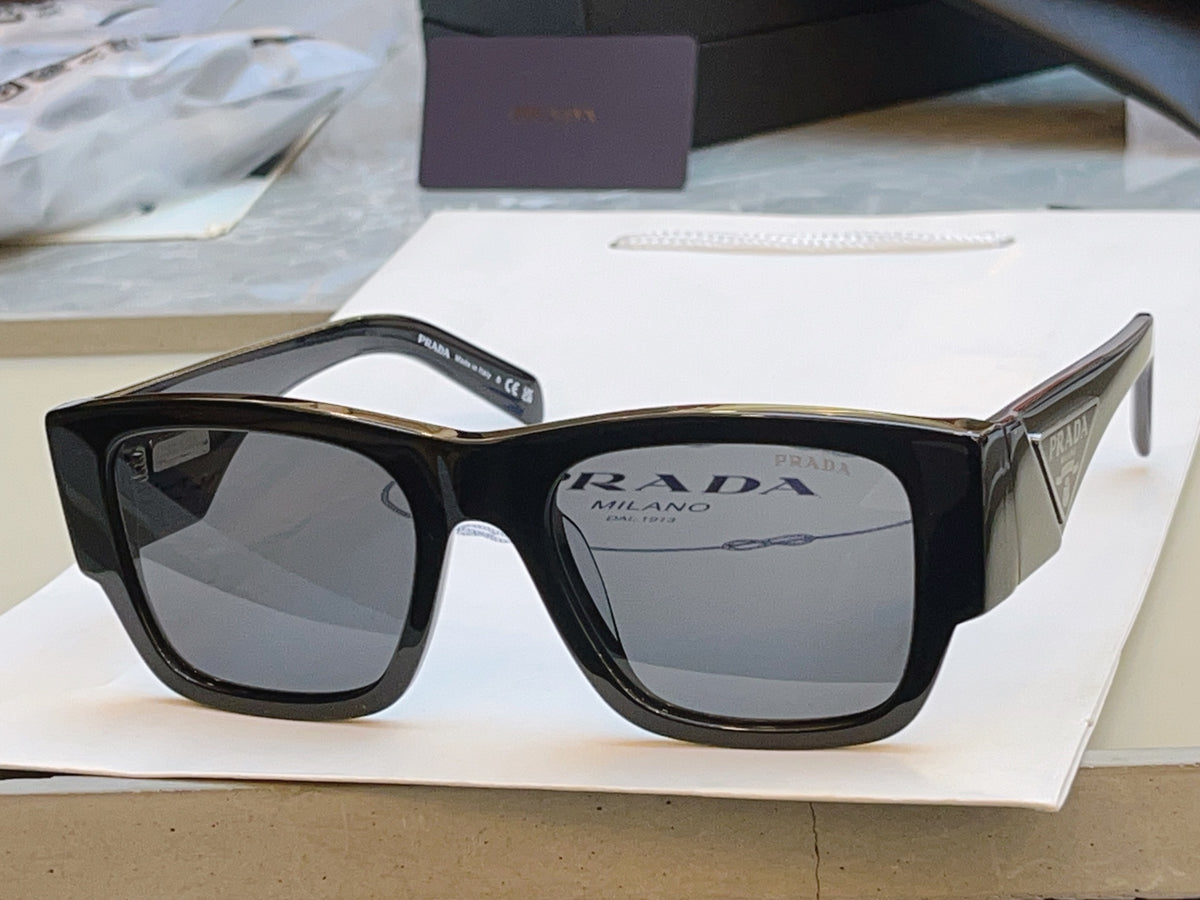 Prada SPR Fashion Gray Lens Sunglasses for Men & Women