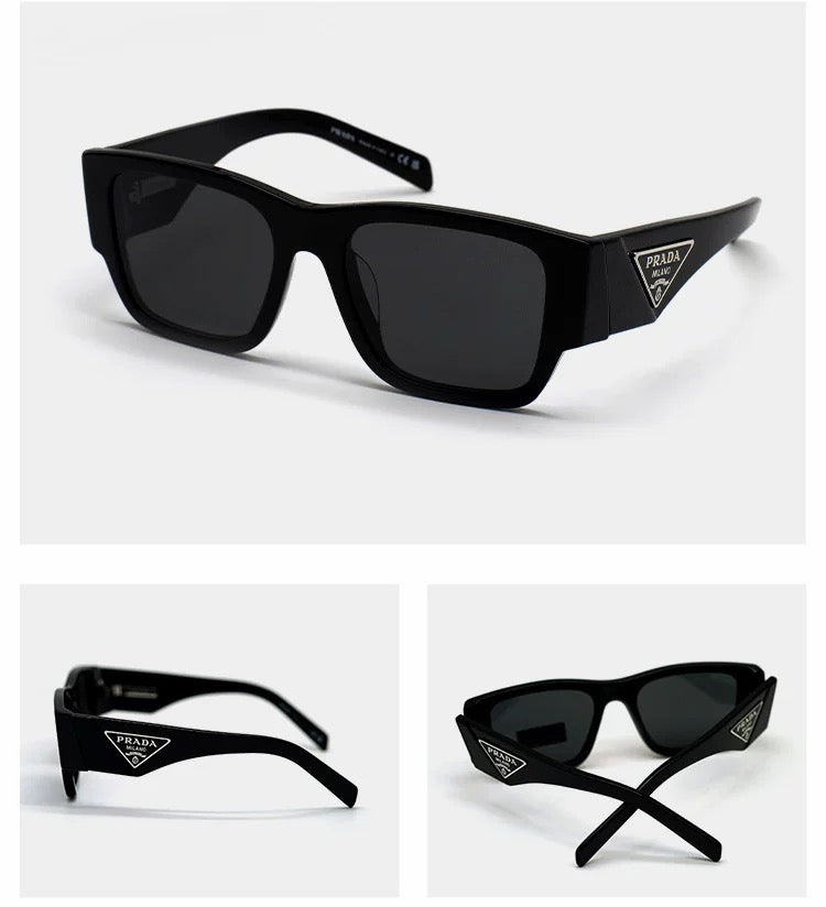 Prada SPR Fashion Black Lens Sunglasses for Men & Women - 487082 - detail image 4