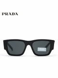 Prada SPR Fashion Black Lens Sunglasses for Men & Women - 487082