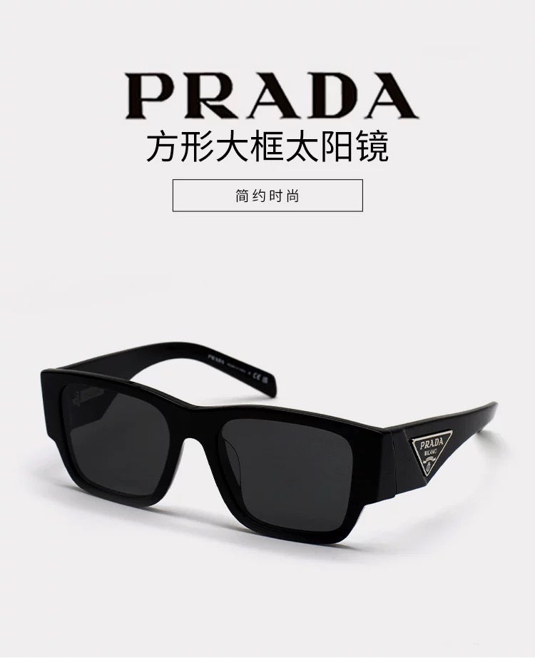 Prada SPR Fashion Black Lens Sunglasses for Men & Women - 487082 - detail image 2