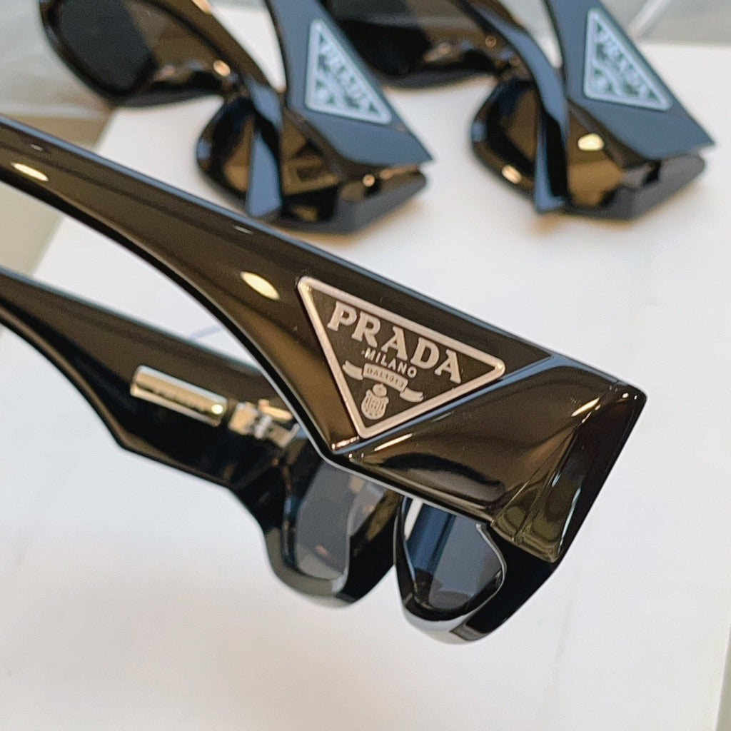 Prada SPR Fashion Blue Lens Sunglasses for Men & Women - detail image 4